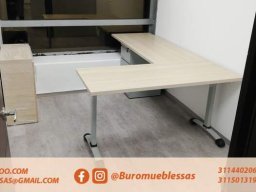 ESCRITORIOS EN L MADECOR